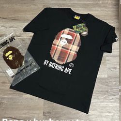 Bape X Burberry Size L Runs Small $50