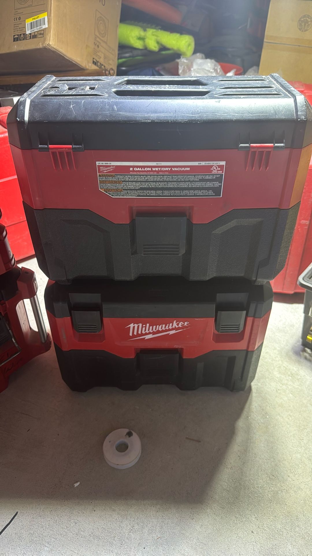 M18 18-Volt 2 Gal. Lithium-Ion Cordless Wet/Dry Vacuum