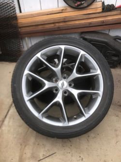 Dodge charger rims
