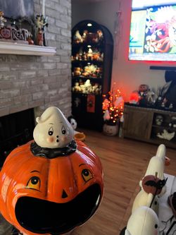 Johanna Parker large pumpkin Halloween