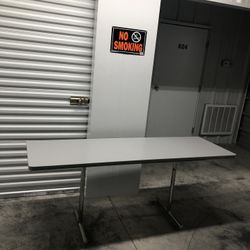 Gray Finish Classroom / Training / Conference Table 