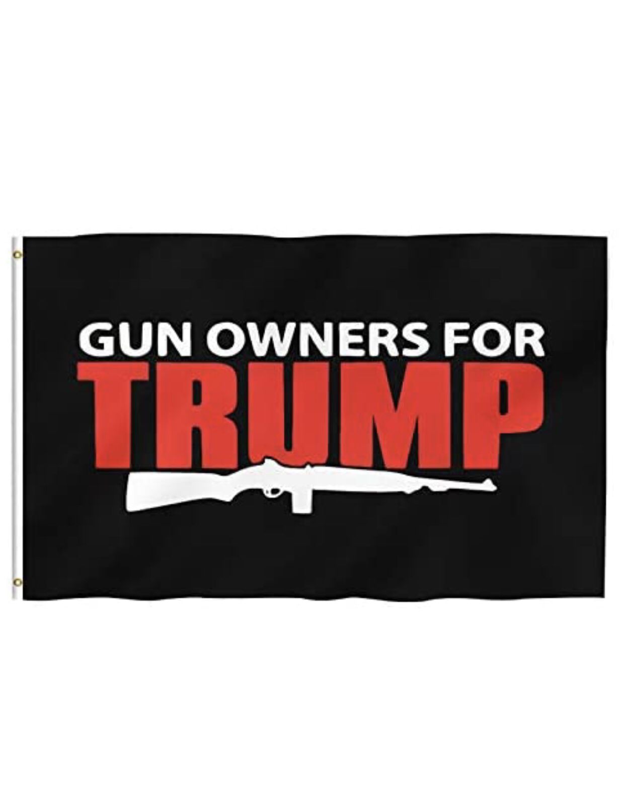 Order 1 - gun owners, vinyl stickers, Trump flag