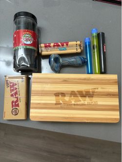 Raw bamboo rolling tray