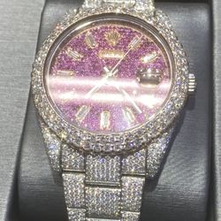 41mm Vvs Rolex Box Papers Biy Sale Trade Natural Diamonds 