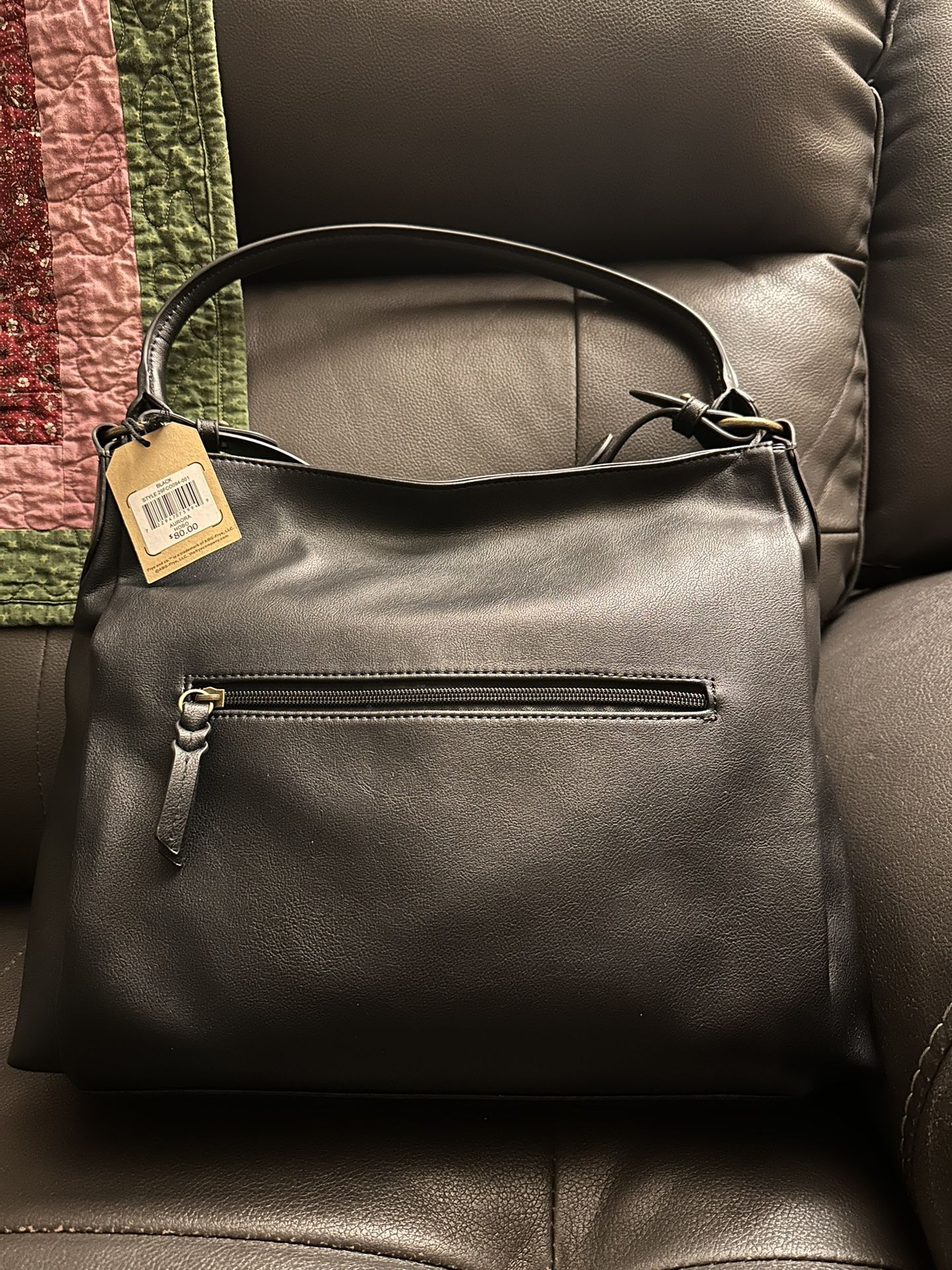 Frye and Co. Aurora Hobo Bag Color Black