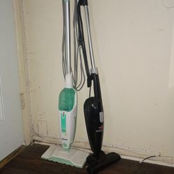 Vacuum and steam cleaner
