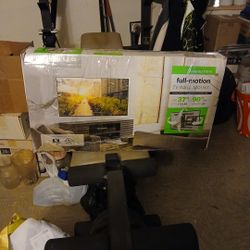 T.v.  Wall Mount. BLUE  Ridge Drill