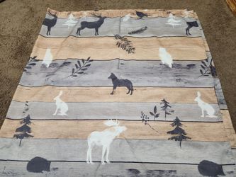 Like New Fabric Shower Curtain