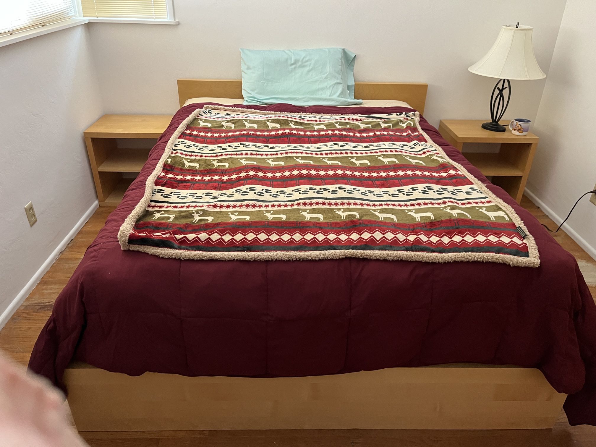 Queen Size Bed Set From IKEA Malm Collection