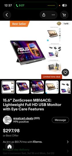 Portable monitor