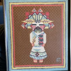Vintage Woven Tribal Art