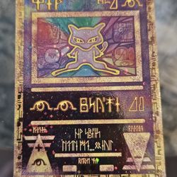 Ancient Mew Holo Pokémon Trading Card 