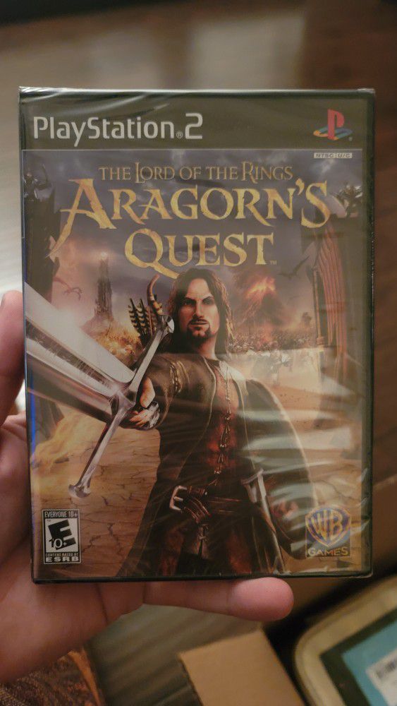 Playstation 2 Ps2 The Lord Of The Rings Aragorn's Quest NEW