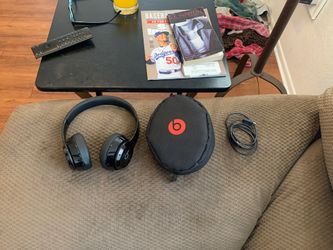 Beats with case and charger