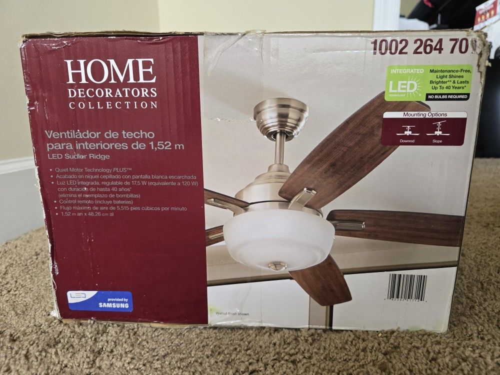 60" INDOOR CELLING FAN