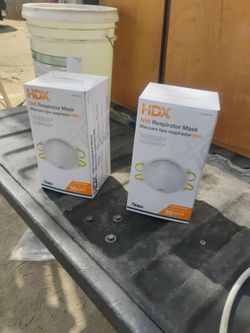 HDX N95 RESPIRATOR MASK 30 PACK FOR $5