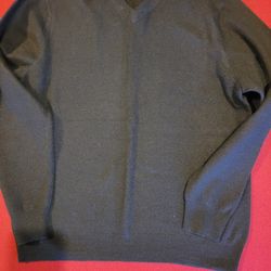 Garrett Scott merino wool sweater size M