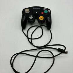 Nintendo DOL-003 OEM First Party Gamecube Controller - Jet Black UNTESTED