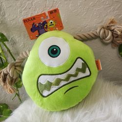 Monsters Inc Mike Rope Head Dog Toy