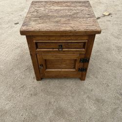 Wooden Night Stand 