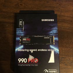 Samsung 990 Pro 2 TB Nvme 