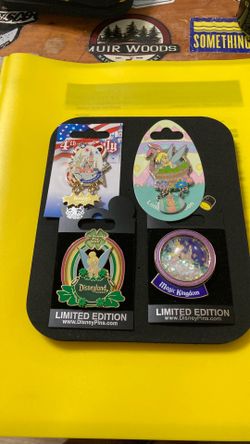 Tinker Bell will Backings Disney Pins