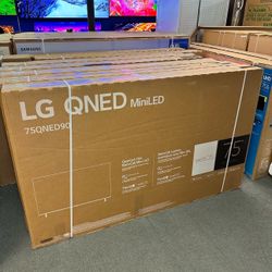 75” LG QNED90 Mini LED 4K UHD Smart Tv 
