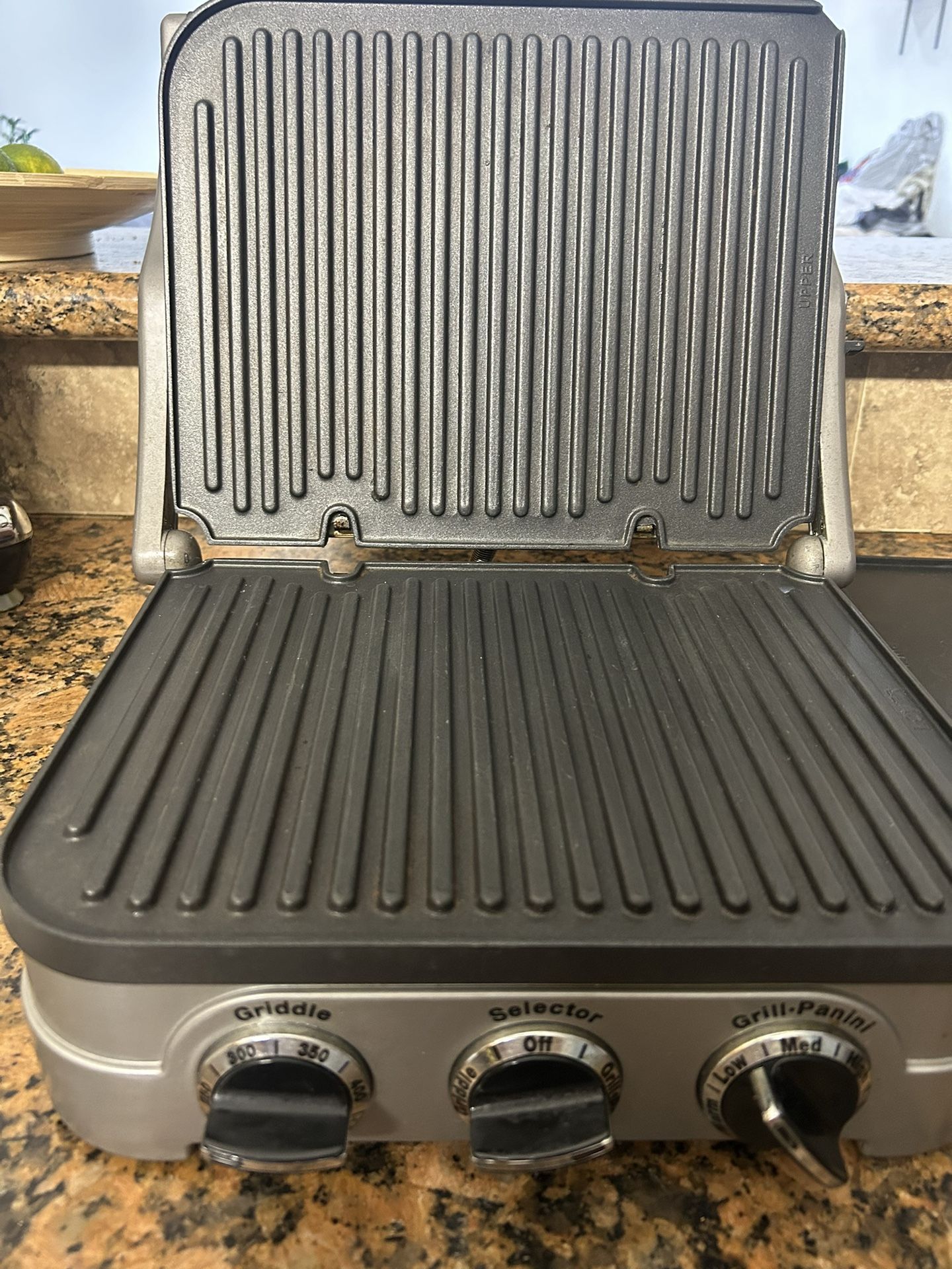 Cuisinart 5 In 1 Griddler with Panini Press & Full Grill