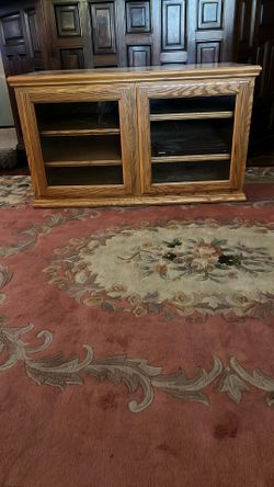 Tv Cabinet Custom Built Oak