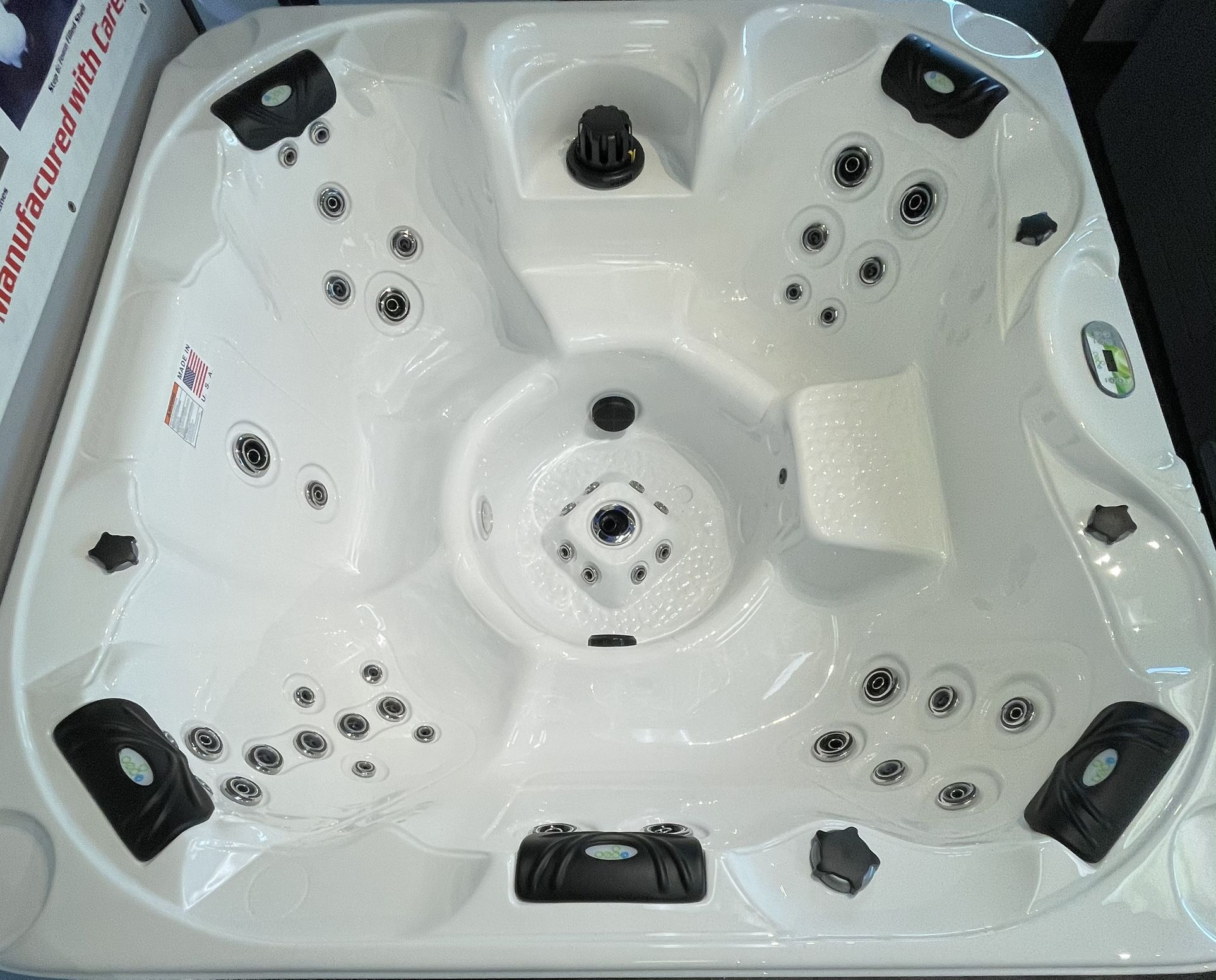 Brand New 7’X7’ 7-8 Person Hot Tub With Double Warranty Included