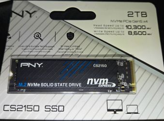 PNY CS2150 2TB GEN 5 NVME SSD