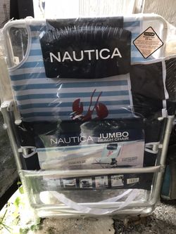 Nautica Jumbo Beach Chair