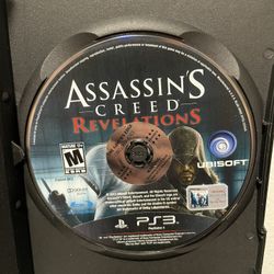 Assassins Creed Revelations PS3 PlayStation 3 Sony Video Game 2011