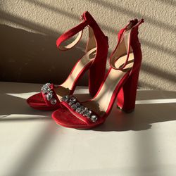 Red heels Never Worn