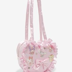 Her Universe Hello Kitty And Friends Cupid Heart Tote Bag