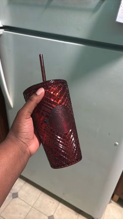 Starbucks Red Studded Cold Cup Tumbler