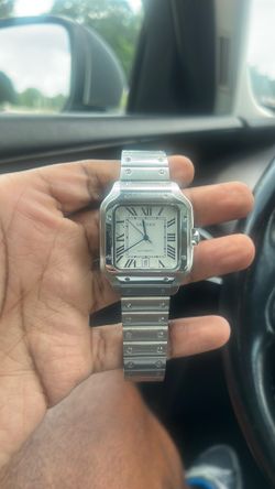 Santos watch with 2 extra links