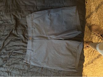 Navy golf shorts