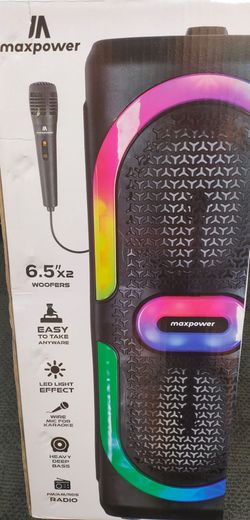 Max power speaker