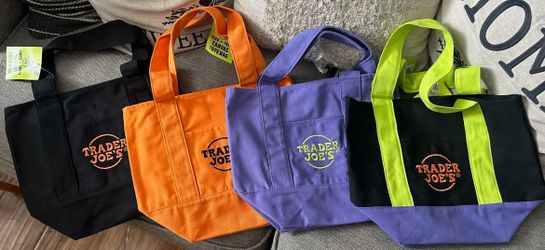 Trader Joes Halloween Tote Bags