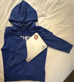 North Face Navy Blue Half Dome Hoodie