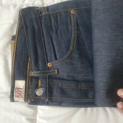 501 Levi's Original Straight Leg Button-Fly