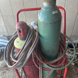 Welding tanks