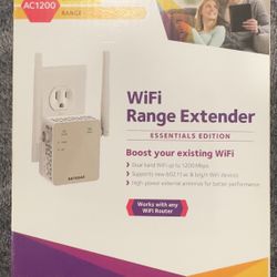 NETGEAR Wi-Fi Range Extender EX6120 - Coverage Up to 1500 Sq Ft and 25 Devices with AC1200 Dual Band Wireless Signal Booster & Repeater (Up to 1200Mbp