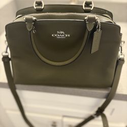 Coach Lillie Caryall Handbag Beautiful Leather