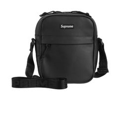 Supreme Leather Shoulder Bag