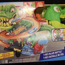 Hot Wheels T-Rex Blaze Battle 
Dinosaur - Nerf - Car - Cars - Toys - Boys