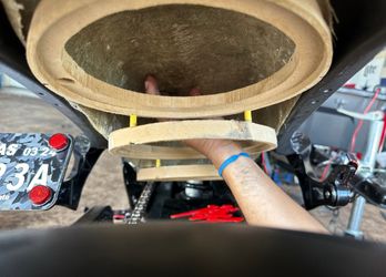 2008-2013 Suzuki Hayabusa Undertail Speaker Pod