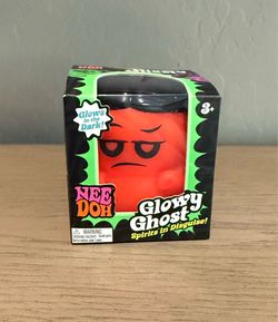 Nee Doh Glowy Ghost Stress Ball Toy
