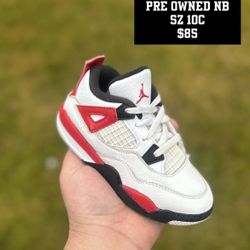 Jordan 4 Red Cement Size 10c